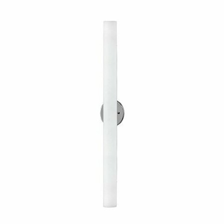 KUZCO LIGHTING Single LED Wall Sconce With Cylinder Shaped White Opal Glass WS8332-BN